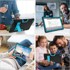 NIKCORP Oklopna zaštitna maska za Samsung Galaxy Tab A8 10.5" sa stalkom trodijelna silikonska futrola, crna